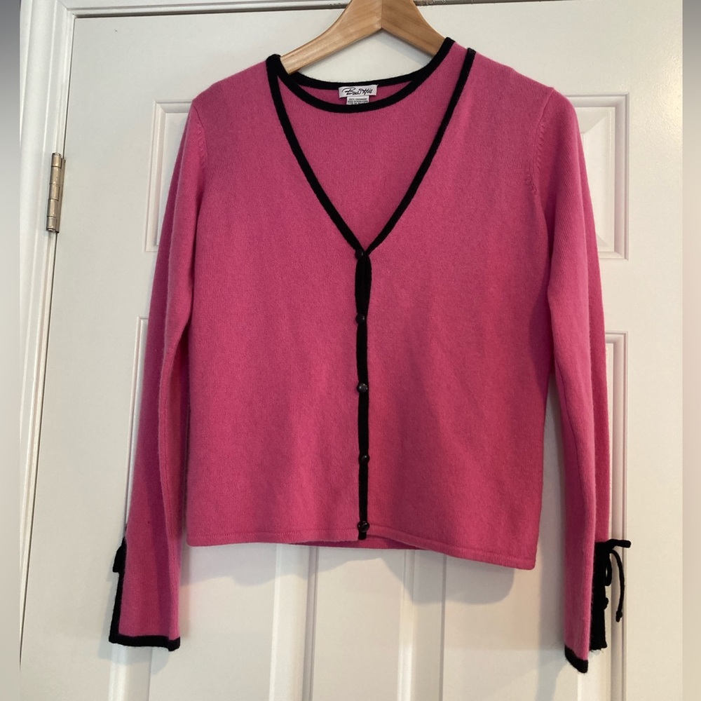 Vintage Birch Hill Cashmere Knitted Cardigan Set of 2 SM